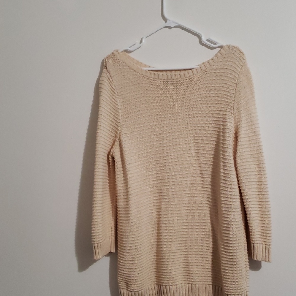 Ralph Lauren beige sweater, it fits like large